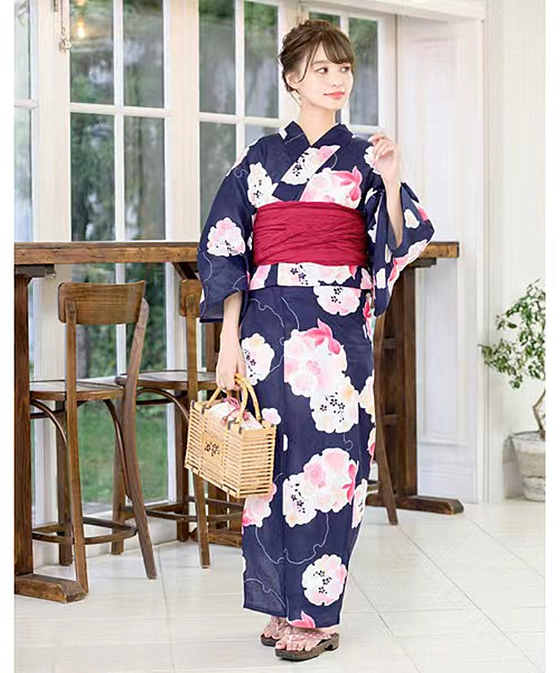 Women'S Formal Traditional Wear - Kimono Yukata Giapponese da Donna, Abito