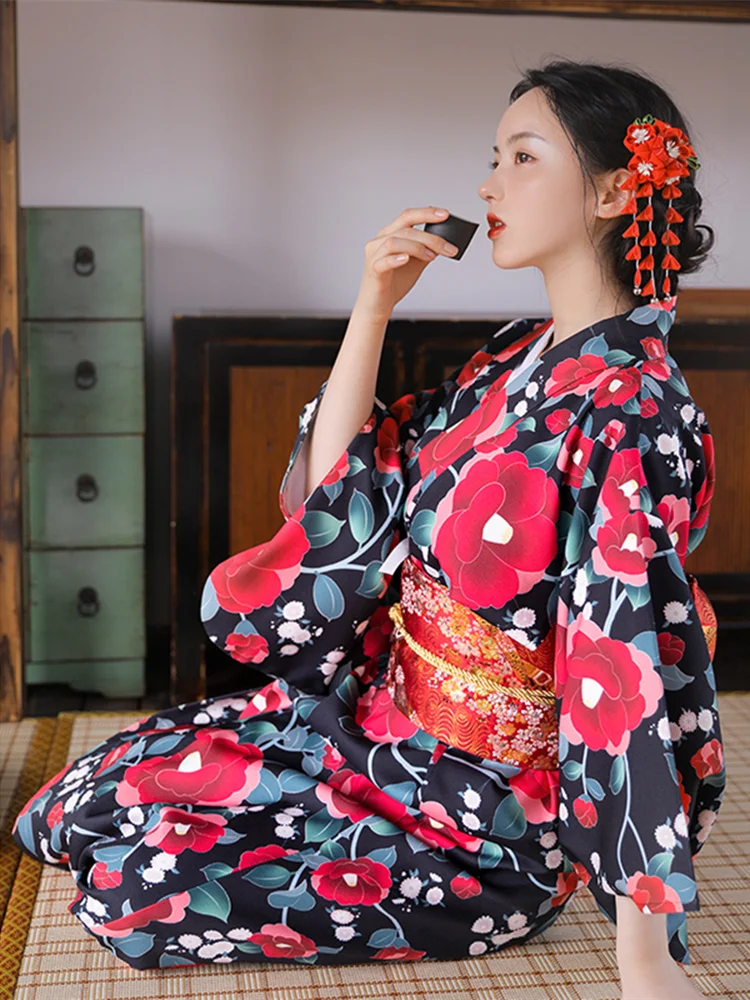 Women'S Formal Traditional Wear - Abito lungo da donna con stampa