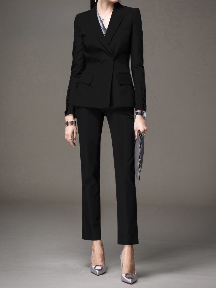 Women Formal Wear Interview - Completo Professionale Nero da Donna, Elegante