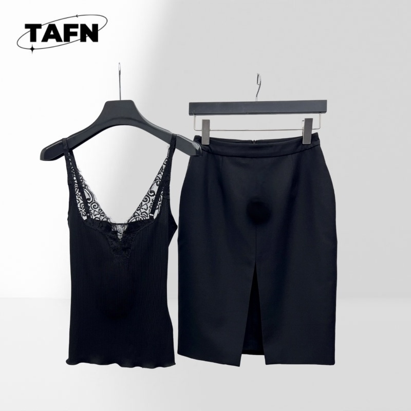 Women Formal Wear Set - Set gonna e top da donna