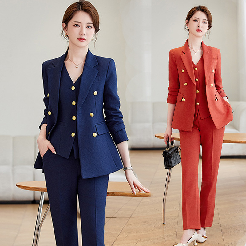 High End Women'S Formal Wear - Completo da donna blu navy, abbigliamento