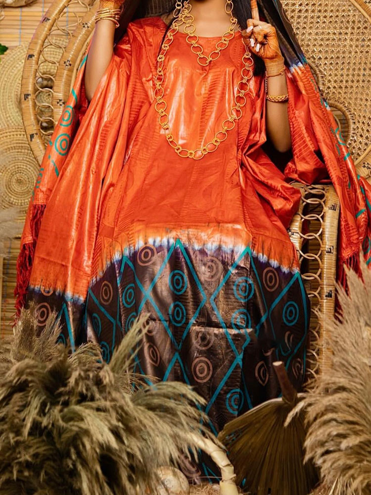 Women'S Formal Traditional Wear - Abito Africano Stampato: Stile Classico per