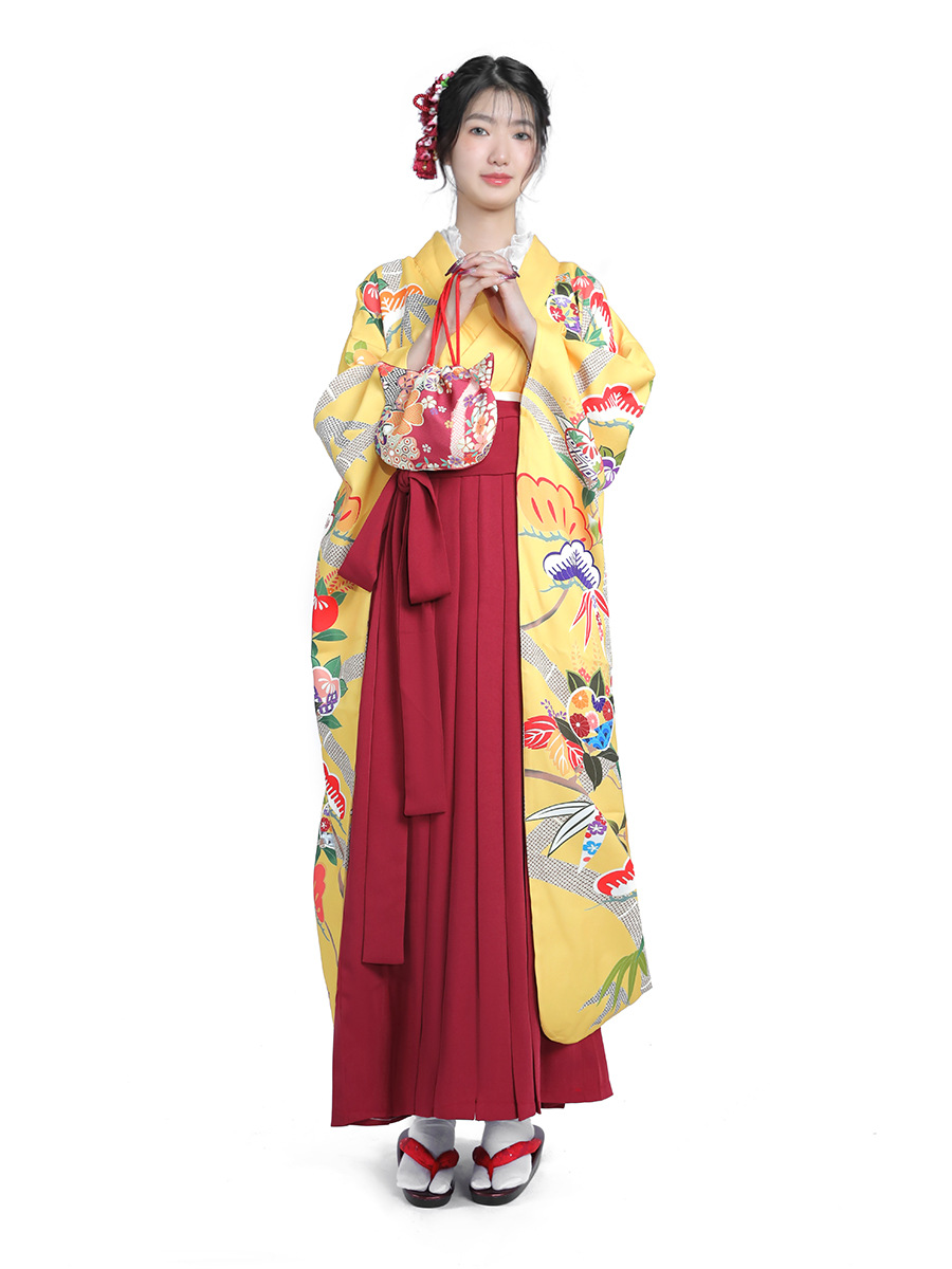 Women'S Formal Traditional Wear - Set Kimono Giapponese da Donna Stile