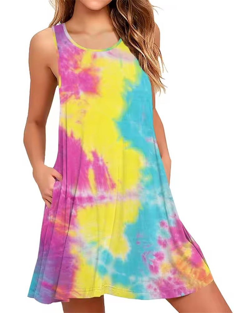 9XL Plus Size Vestito estivo F - Shift Dress Sleeveless recensione e prezzo