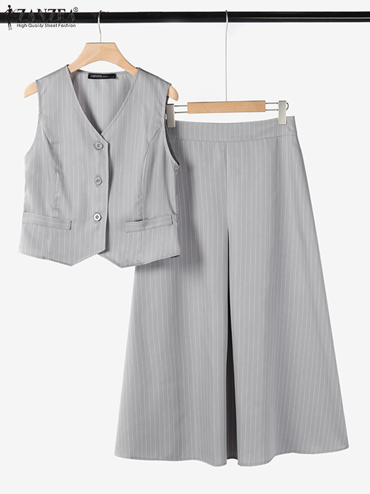 ZANZEA Ufficio Donna Set da 2  - Shift Dress Sleeveless recensione e prezzo