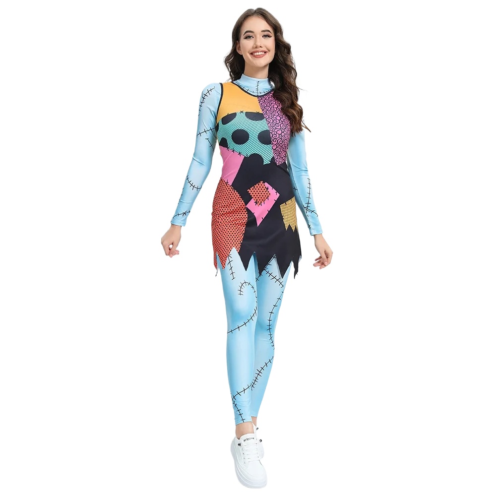 Costume da Cosplay di Sally pe - Shift Dress Sleeveless recensione e prezzo