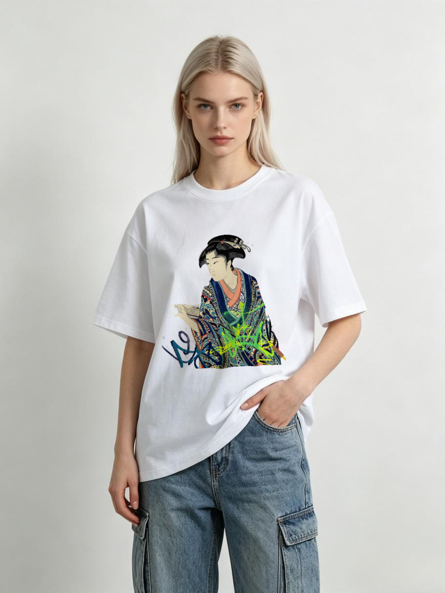 T-shirt da donna con motivo ru - Women'S Formal Traditional Wear recensione e prezzo