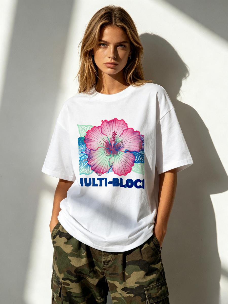 T-shirt Donna con Stampa a Blo - Women'S Formal Traditional Wear recensione e prezzo