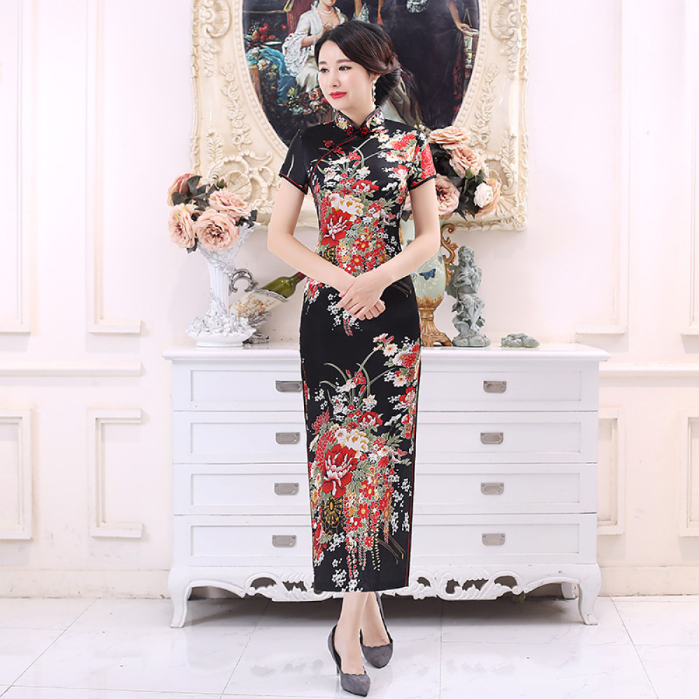 Abito Lungo Cheongsam Classico - Women'S Formal Traditional Wear recensione e prezzo